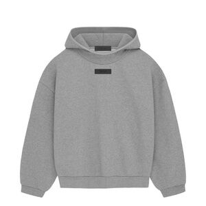 Fear of God Essentials Pullover Hoodie 'Dark Heather Oatmeal'